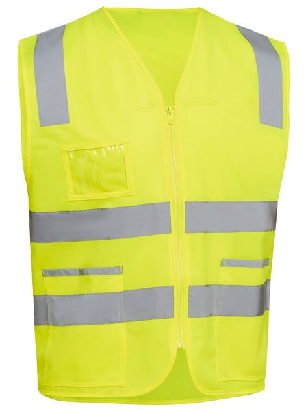 Bisley BV0341T Taped Hi Vis Safety Zip Vest