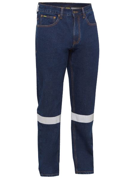 Bisley BP6711T Taped Stretch Denim Work Jeans