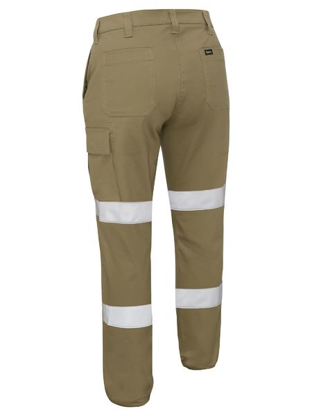Bisley BPLC6008T Women’s Taped Stretch Cotton Drill Cargo Pants
