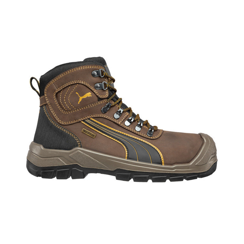 Puma 630227 Sierra Nevada Zip Side Composite Safety Boot-Brown