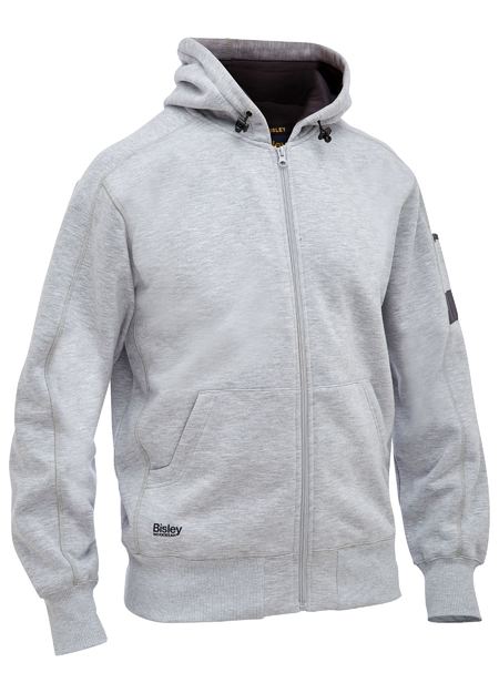 Bisley BK6725 Work Fleece Full Zip Hoodie