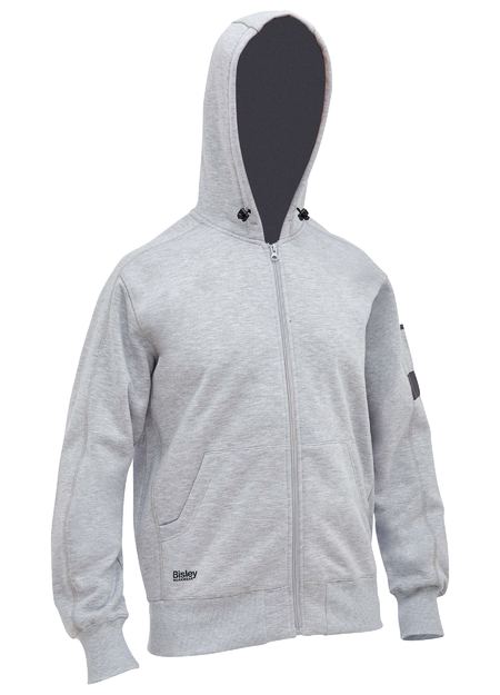 Bisley BK6725 Work Fleece Full Zip Hoodie