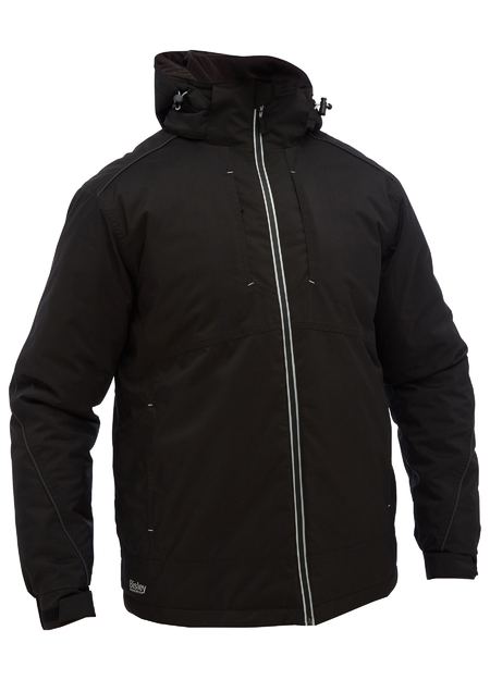 Bisley BJ6743 Heated Jacket With Hood-Black