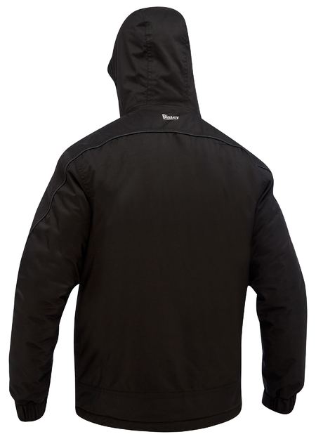 Bisley BJ6743 Heated Jacket With Hood-Black