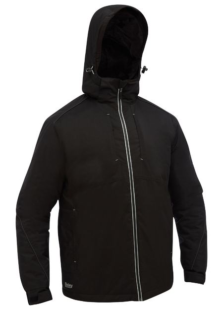 Bisley BJ6743 Heated Jacket With Hood-Black
