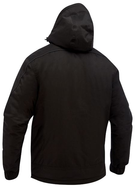 Bisley BJ6743 Heated Jacket With Hood-Black