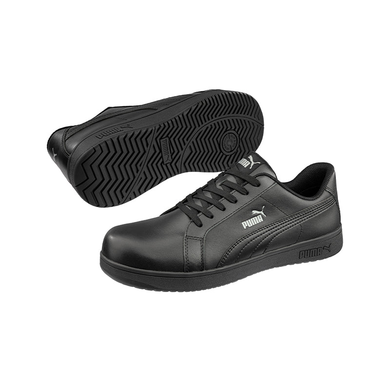 Puma 640007 Iconic Safety Shoes-Black
