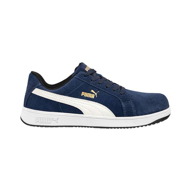 Puma 640027 Iconic Suede Blue Safety Shoes