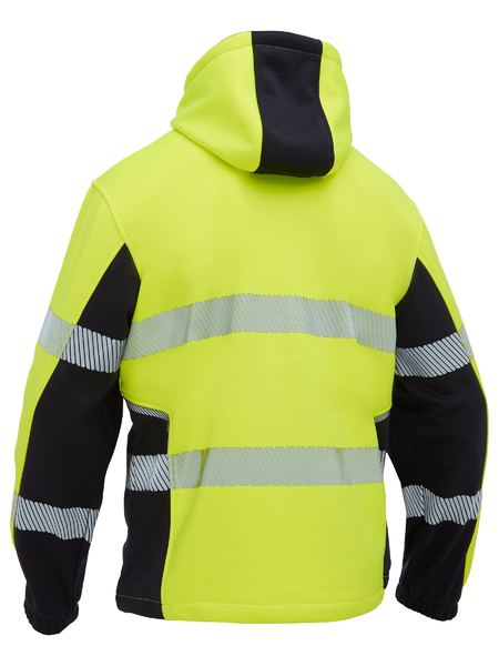 Bisley BK6571T Flx & Move™ Hi Vis Taped Liquid Repellent Fleece Hoodie