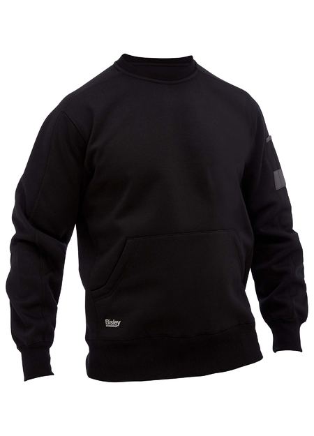 Bisley BK6723 Work Fleece Crew Neck Jumper