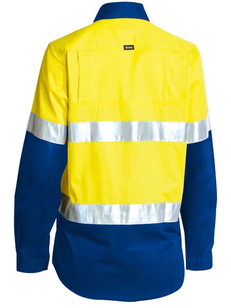 Bisley BL6696T Women's 3m Taped Hi-vis Cool Lightweight Shirt