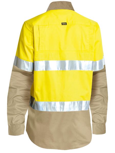 Bisley BL6696T Women's 3m Taped Hi-vis Cool Lightweight Shirt