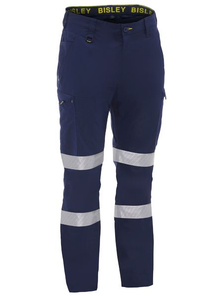 Bisley BPC6152T X Airflow™ Taped Stretch Ripstop Lightweight Cargo Pant-Navy