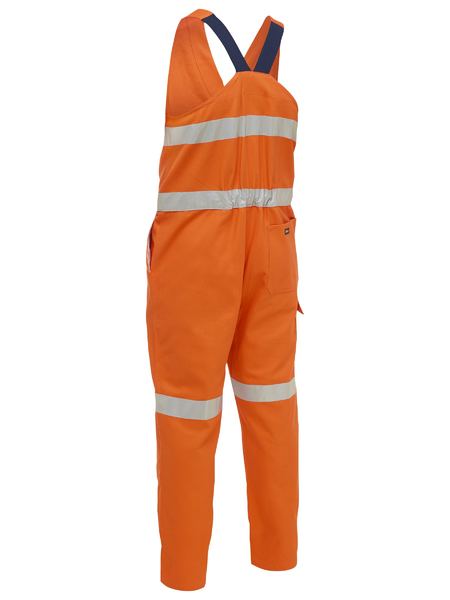 Bisley BAB0355T Taped Hi Vis Action Back Overall-Orange