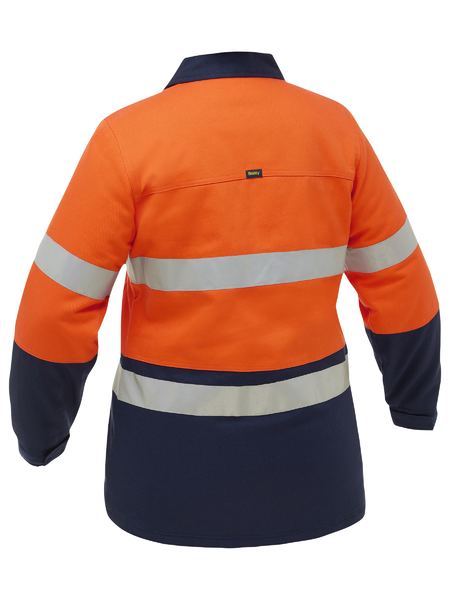 Bisley BKL6710T Women's Taped Hi Vis Drill Jacket