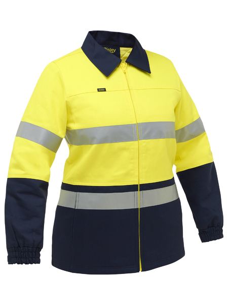 Bisley BKL6710T Women's Taped Hi Vis Drill Jacket