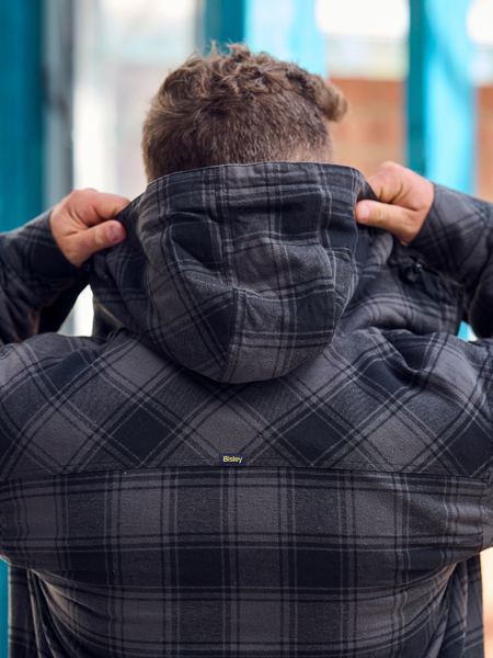 Bisley BJ6102 Zip Hoodie with Sherpa Lining