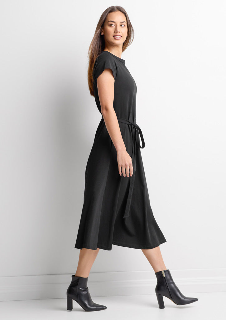 Biz Collection BBS2605L Grace Women's T-Shirt Midi Dress