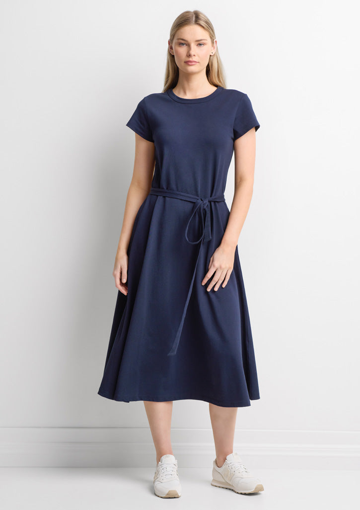 Biz Collection BBS2605L Grace Women's T-Shirt Midi Dress
