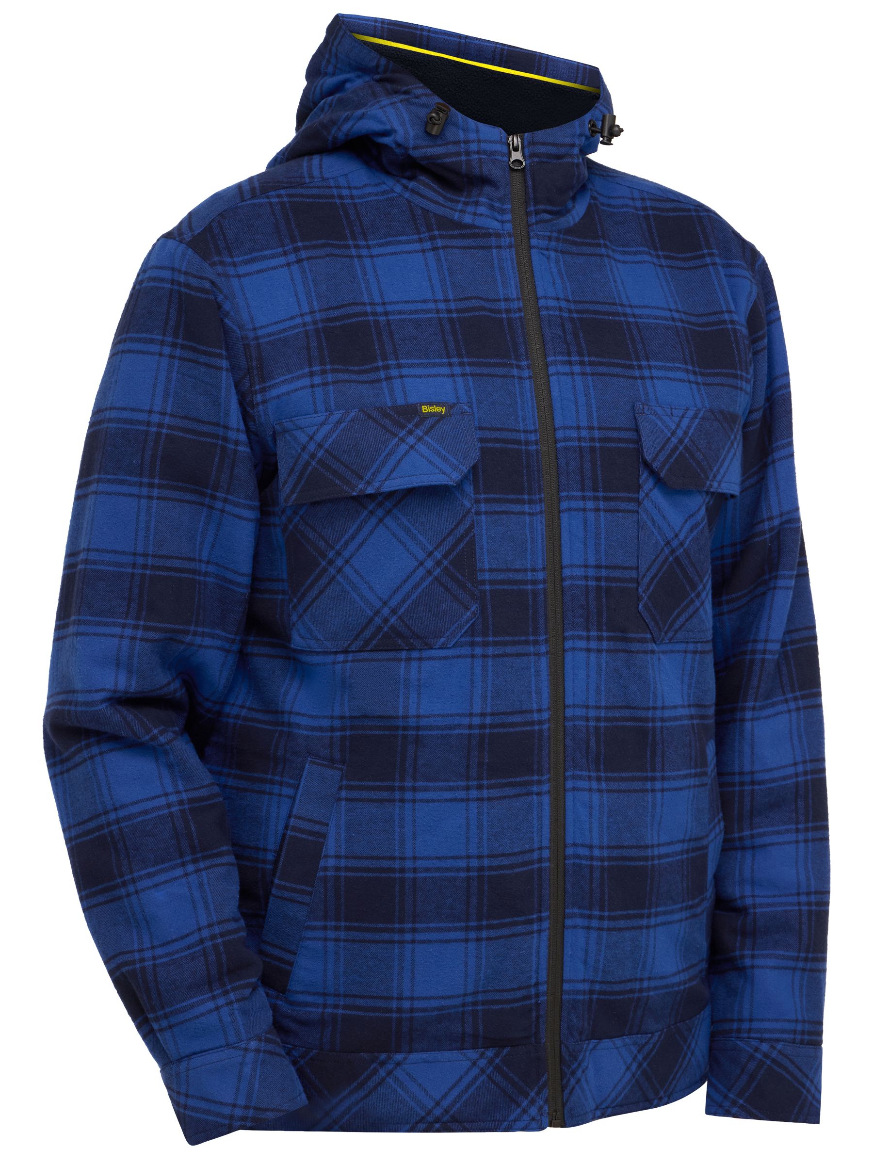 Bisley BJ6102 Zip Hoodie with Sherpa Lining
