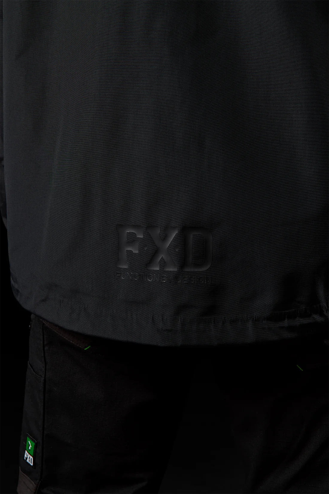 FXD WO-2 Three-layer Bonded Rain Jacket - Black
