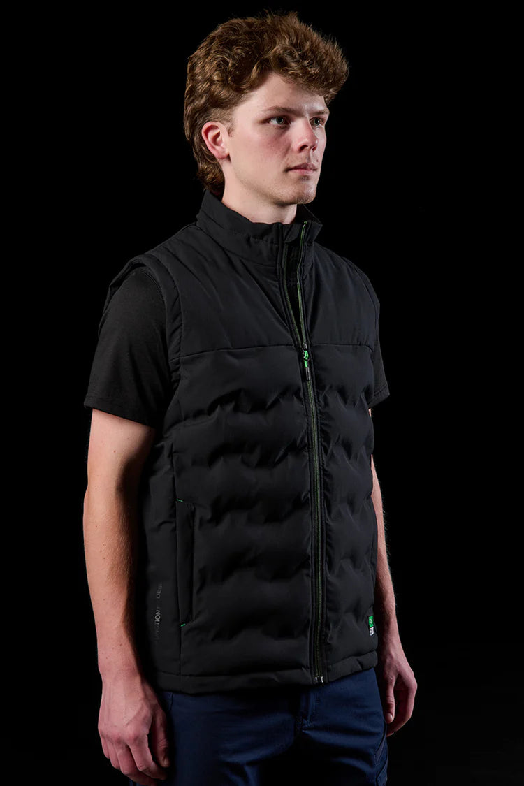 FXD WO-6 Insulated Puffer Vest- Black