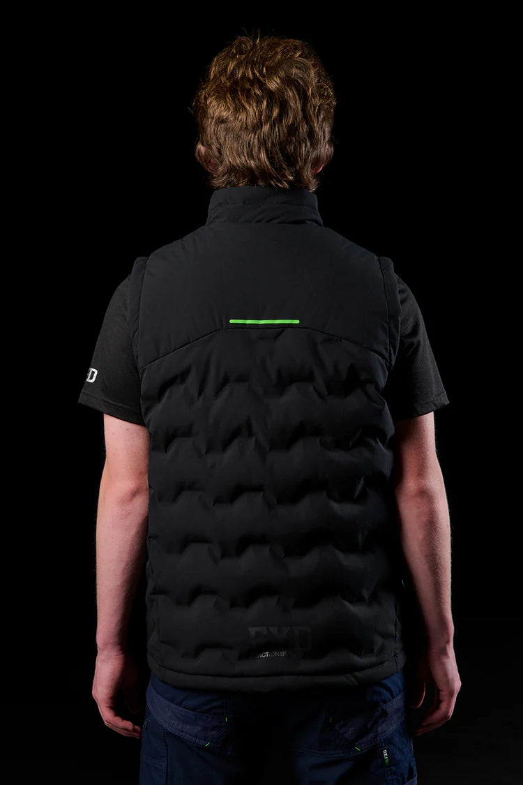 FXD WO-6 Insulated Puffer Vest- Black
