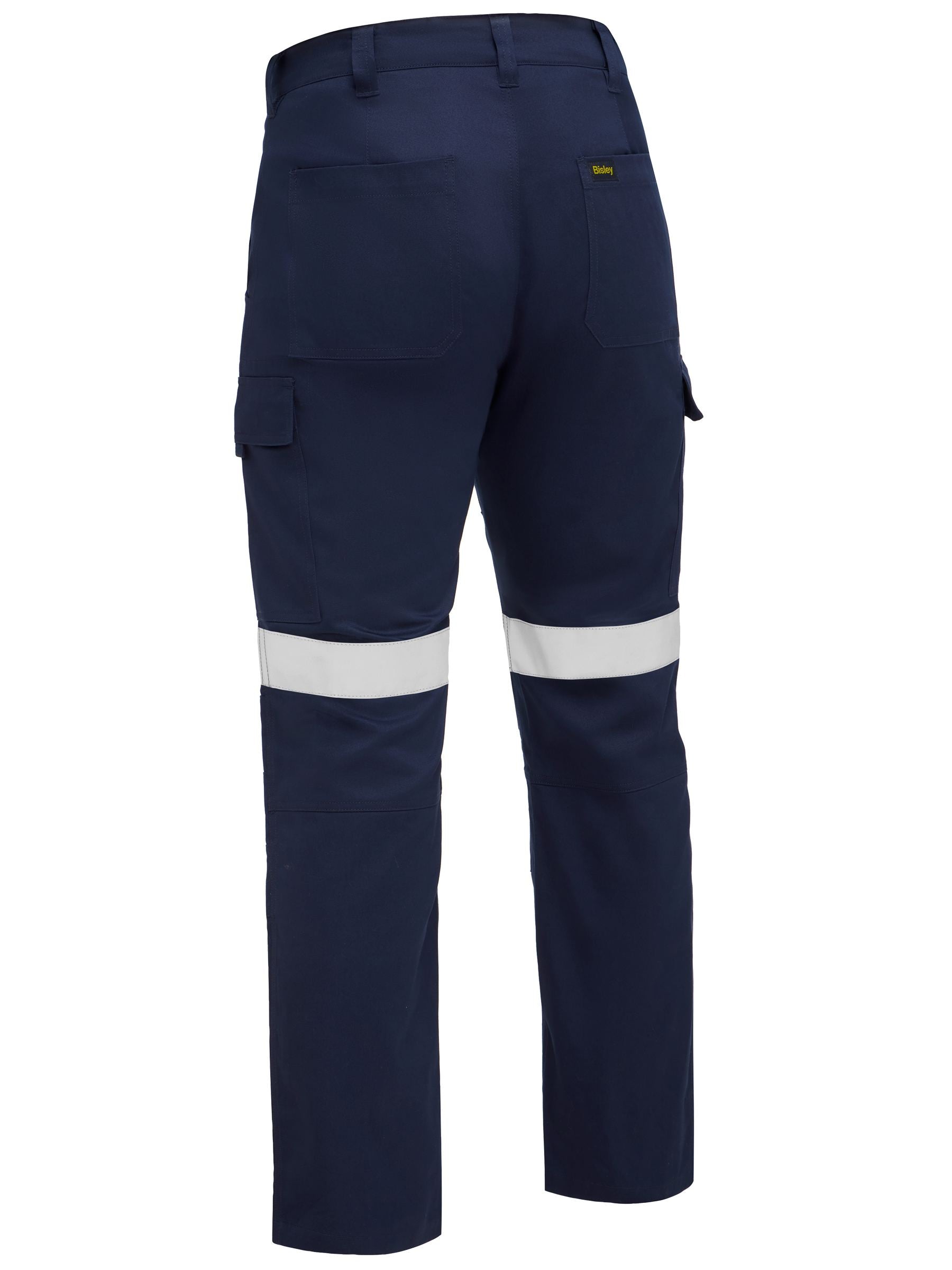 Bisley BPC6126T Taped Industrial Cool Lightweight Cargo Pants-Navy
