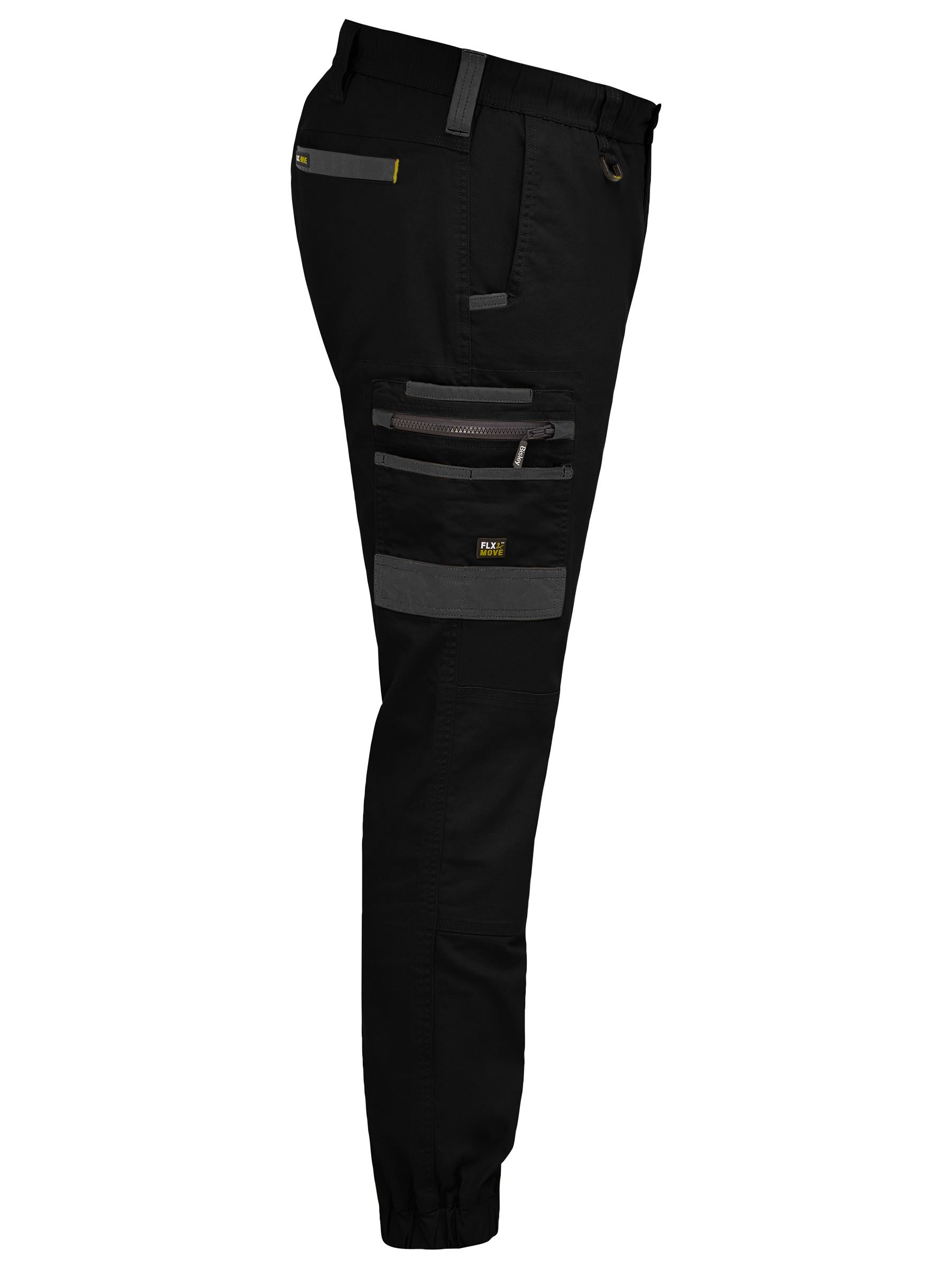 Bisley BPC6237 Flx & Move™ Elastic Waist Cargo Cuffed Pants