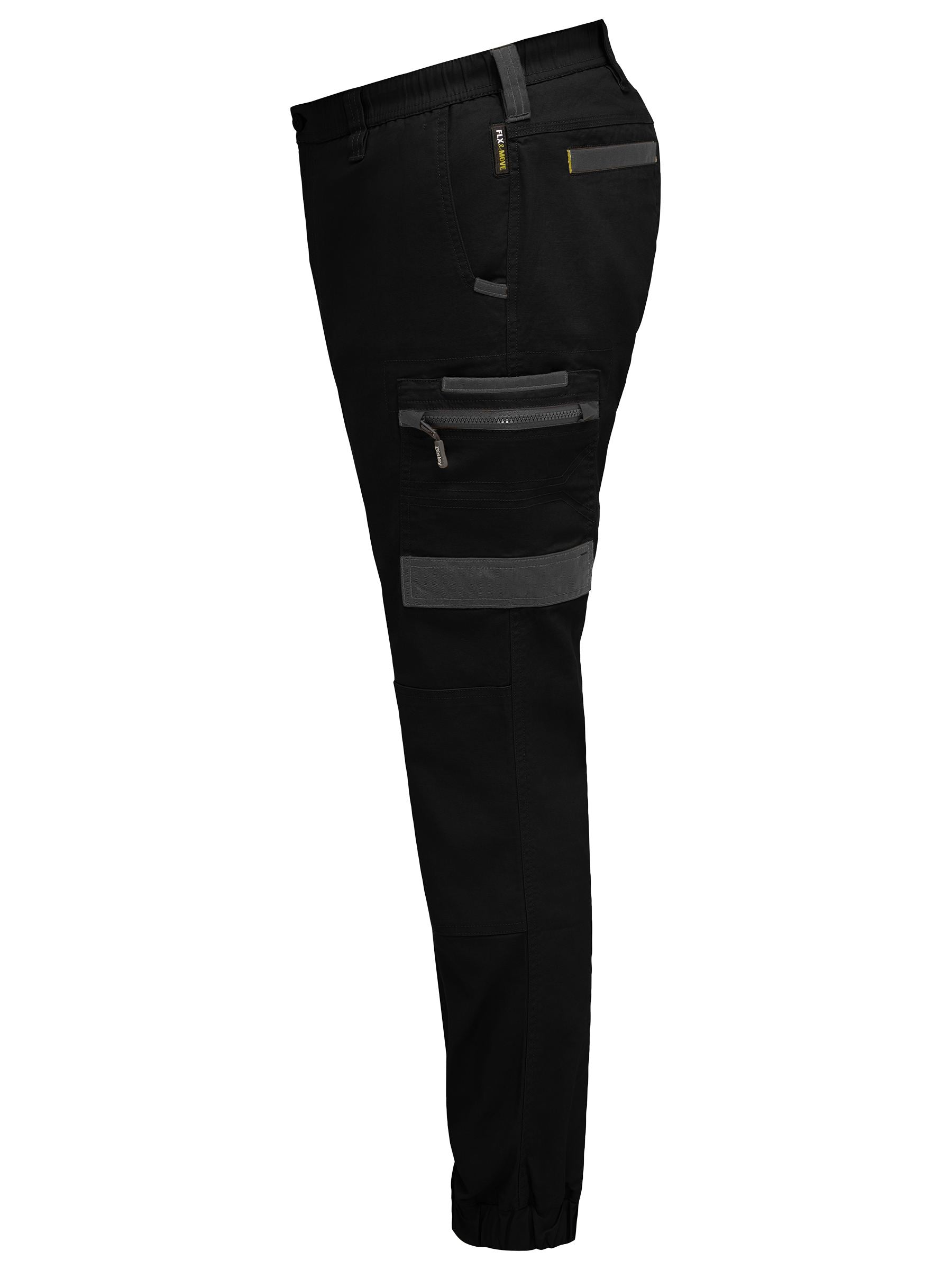 Bisley BPC6237 Flx & Move™ Elastic Waist Cargo Cuffed Pants
