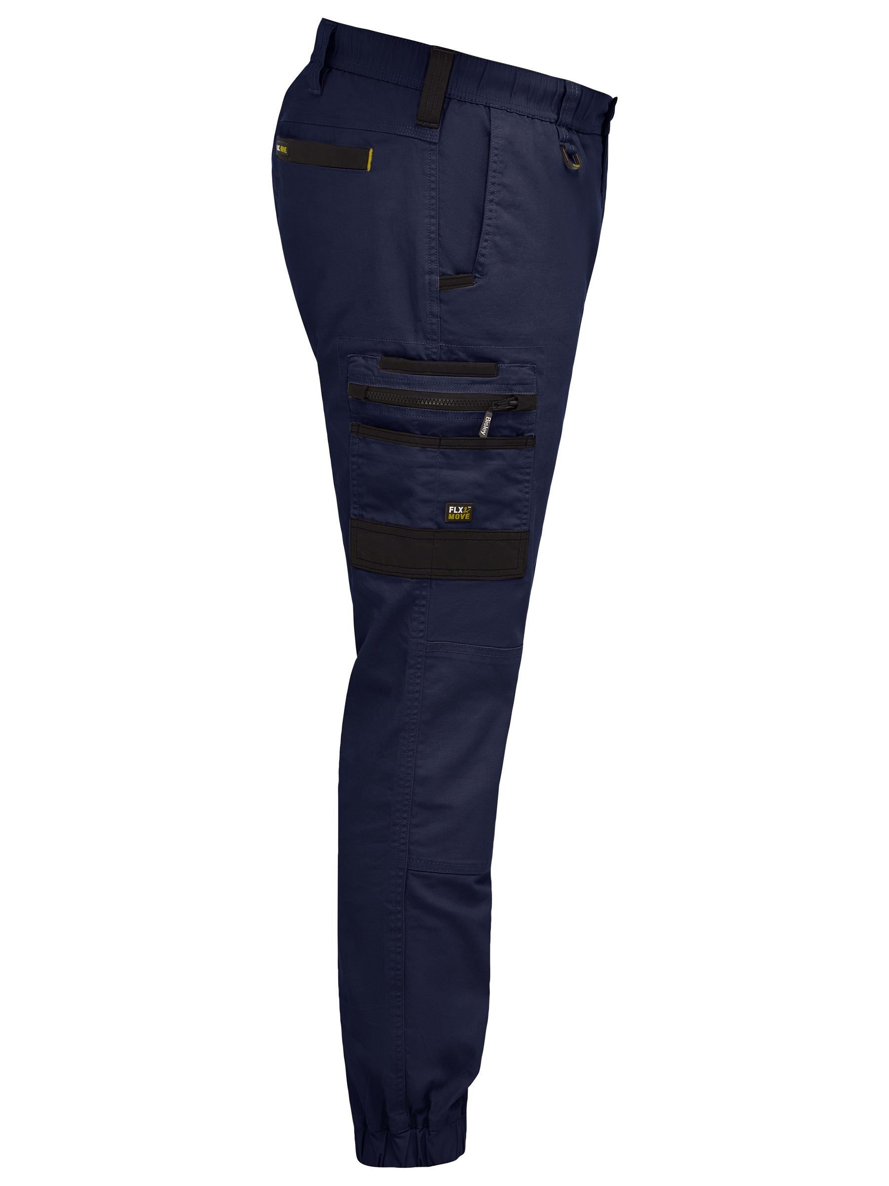 Bisley BPC6237 Flx & Move™ Elastic Waist Cargo Cuffed Pants