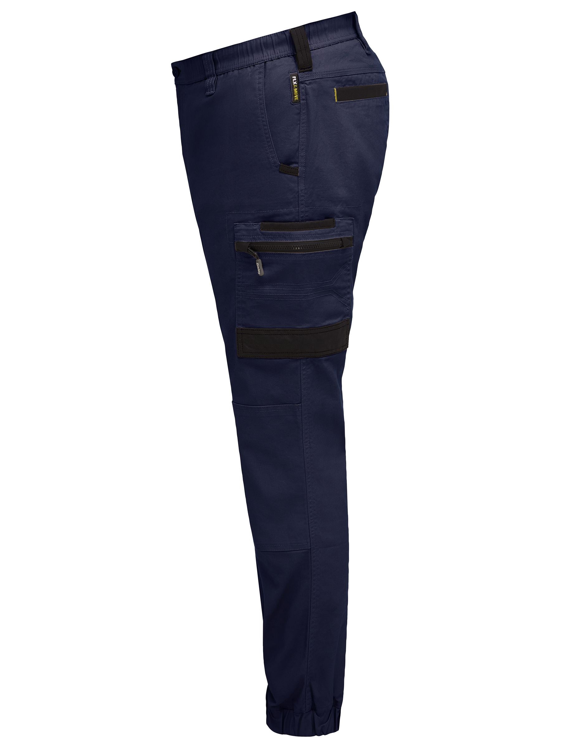 Bisley BPC6237 Flx & Move™ Elastic Waist Cargo Cuffed Pants