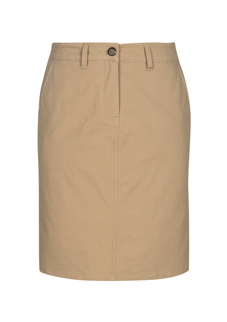 Biz Collection BS022L Ladies Lawson Chino Skirt