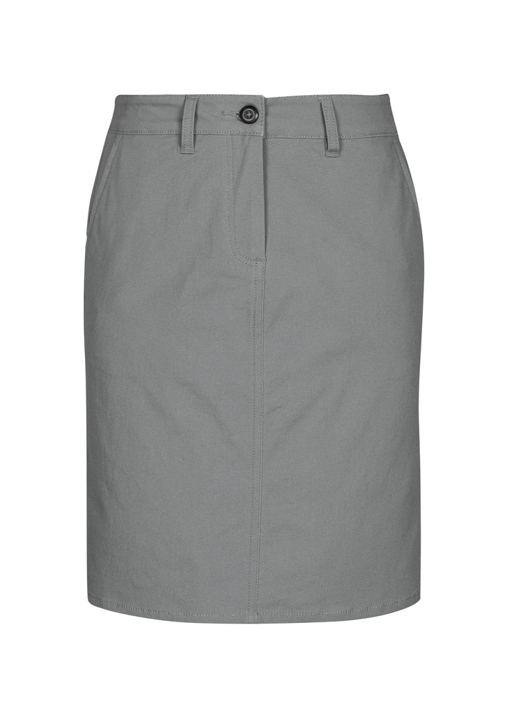 Biz Collection BS022L Ladies Lawson Chino Skirt