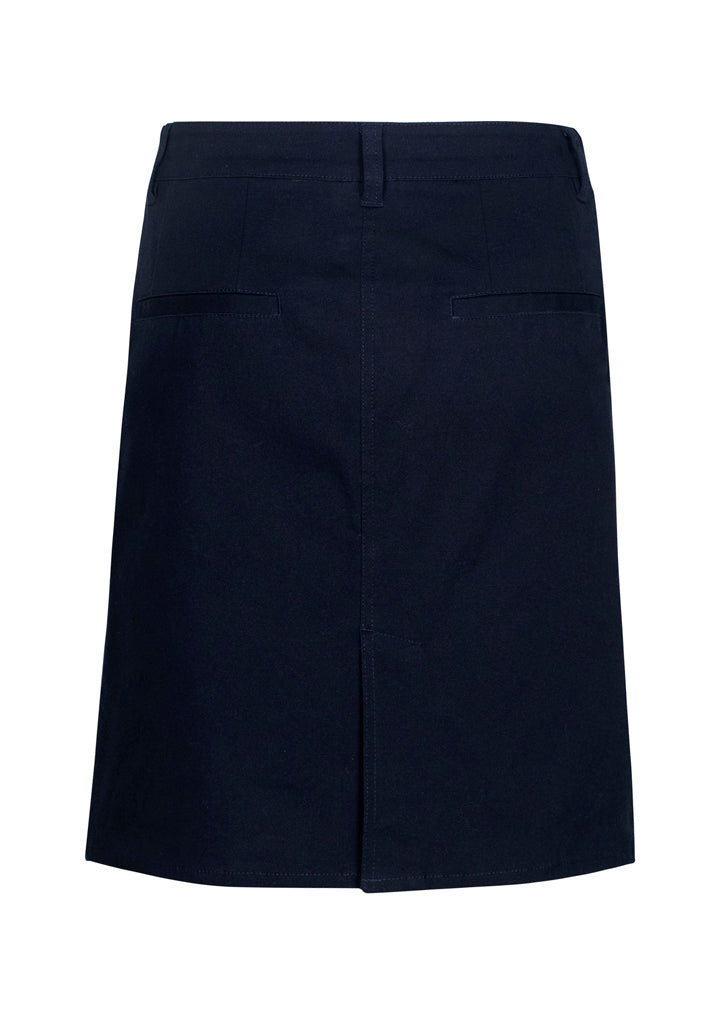 Biz Collection BS022L Ladies Lawson Chino Skirt