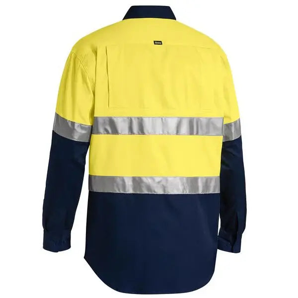 Bisley BS6696T Taped Hi Vis Cool Lightweight L/S Shirt