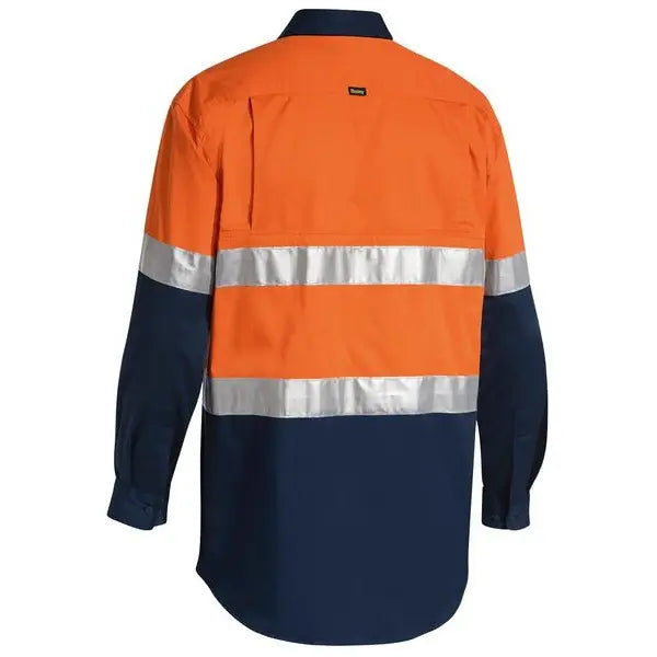 Bisley BS6696T Taped Hi Vis Cool Lightweight L/S Shirt