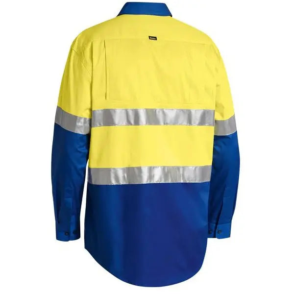 Bisley BS6696T Taped Hi Vis Cool Lightweight L/S Shirt