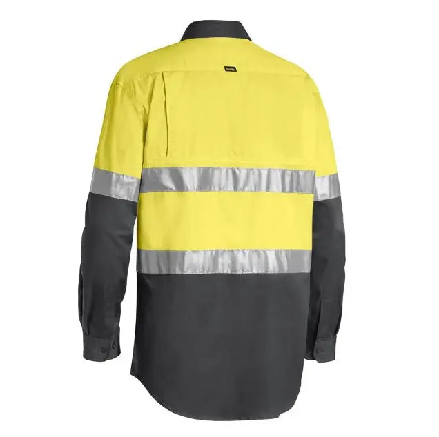 Bisley BS6696T Taped Hi Vis Cool Lightweight L/S Shirt
