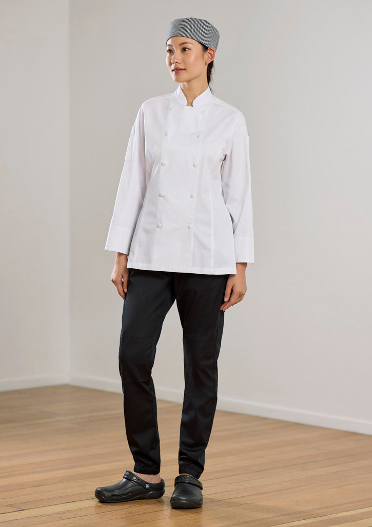 Biz Collection CH430LL Women's Gusto Long Sleeve Chef Jacket