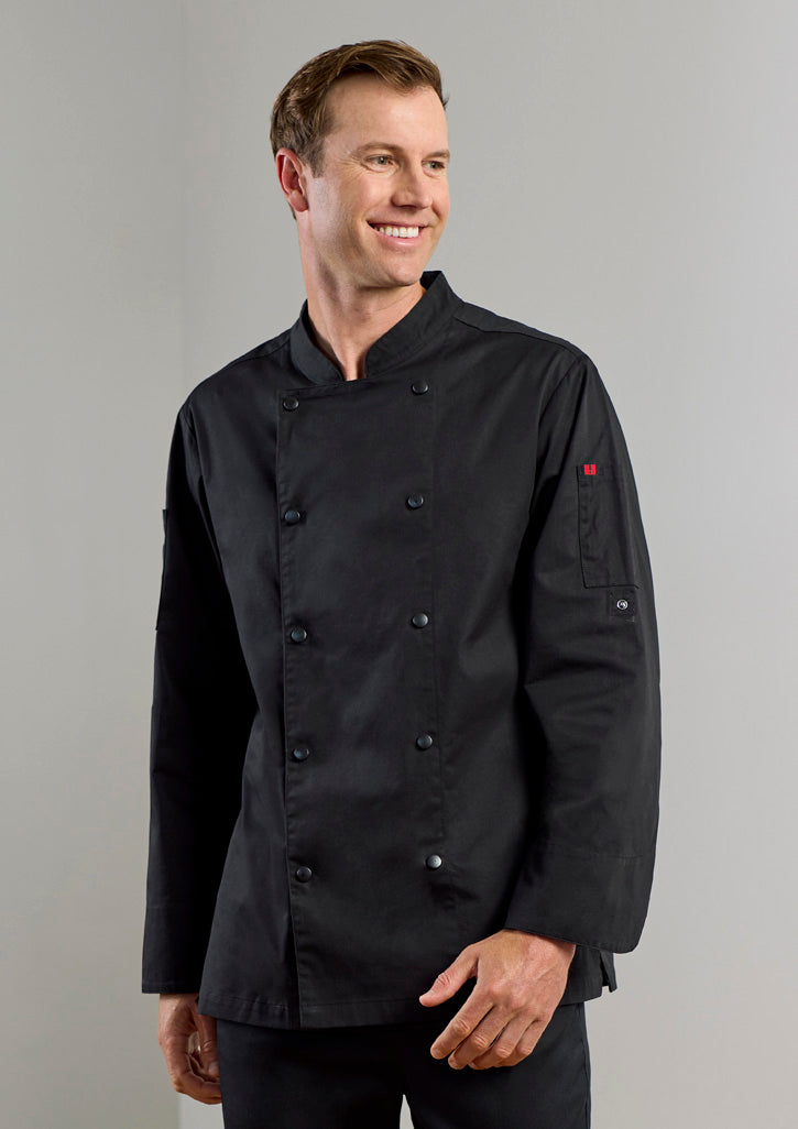 Biz Collection CH430ML Men's Gusto Long Sleeve Chef Jacket