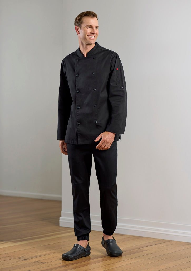 Biz Collection CH430ML Men's Gusto Long Sleeve Chef Jacket