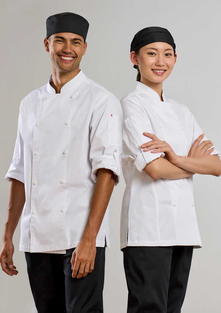 Biz Collection CH430ML Men's Gusto Long Sleeve Chef Jacket