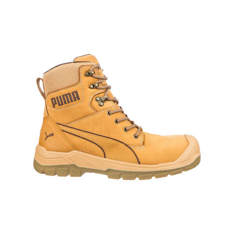 Puma 630727 Conquest Waterproof Unisex Composite Safety Boot-Wheat