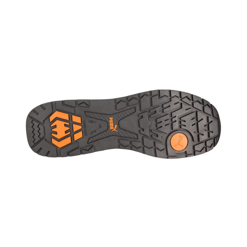 Puma 633147 Crosstwist Mid Safety Boot-Blue/Orange