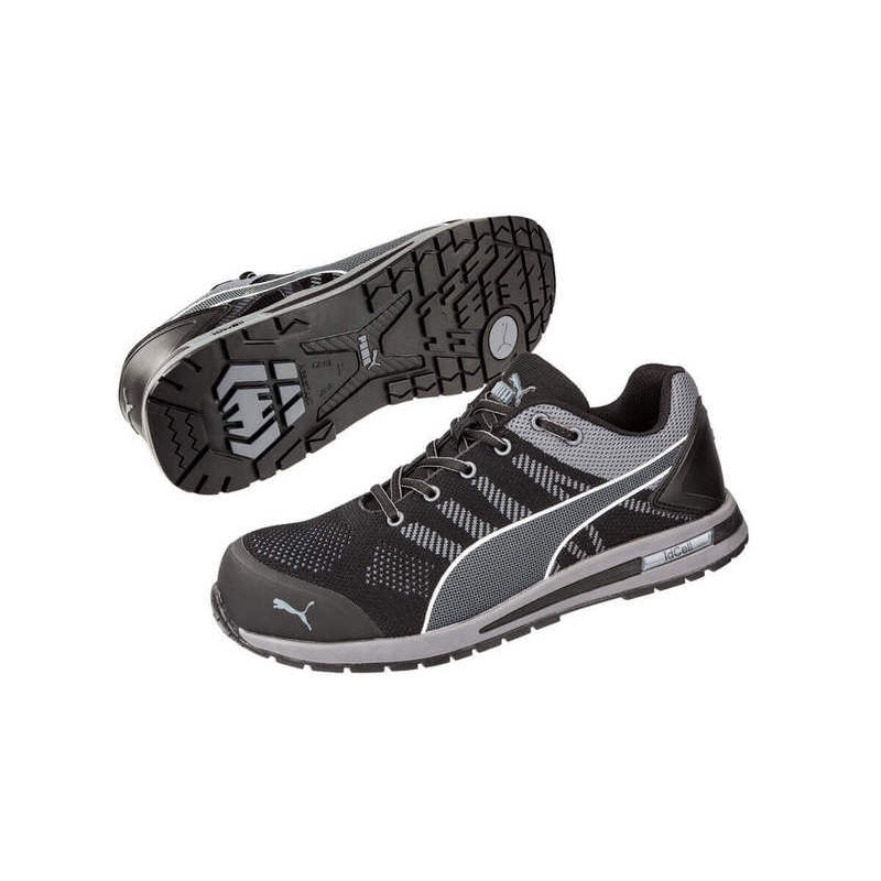 Puma 643167 Elevate Knit Black/Grey Composite Safety Jogger