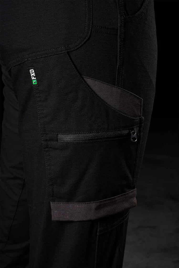FXD WP-8W Women's Cuffed Stretch Ripstop Work Pants