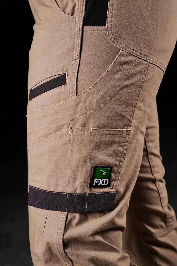 FXD WP-8W Women's Cuffed Stretch Ripstop Work Pants
