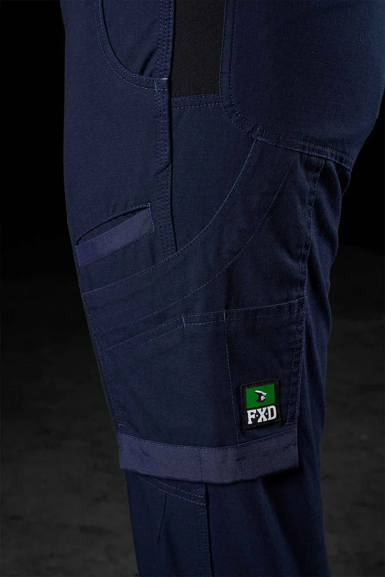 FXD WP-8W Women's Cuffed Stretch Ripstop Work Pants