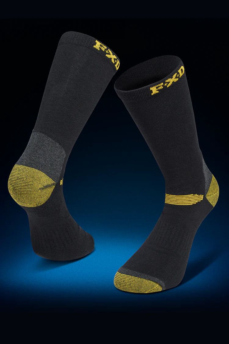 FXD SK-2 4 Pack - Reinforced Work Socks - Multi Colored